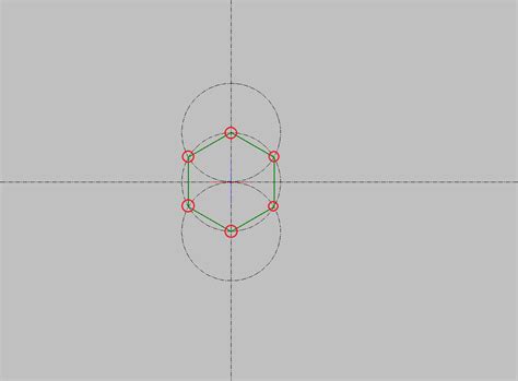 六角形 設計|【CADを使った正六角形の描き方・書き方】六角ボル。